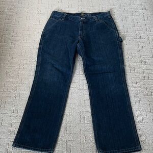 Carhartt Relaxed Fit Dark Blue Jeans
